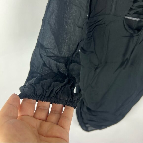 Prettylittlething, Lace Up Detail Bodycon Dress in Black. Size: 6 (US). NWT - Picture 9 of 13